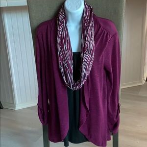 Blazer/Shirt (combo) with scarf